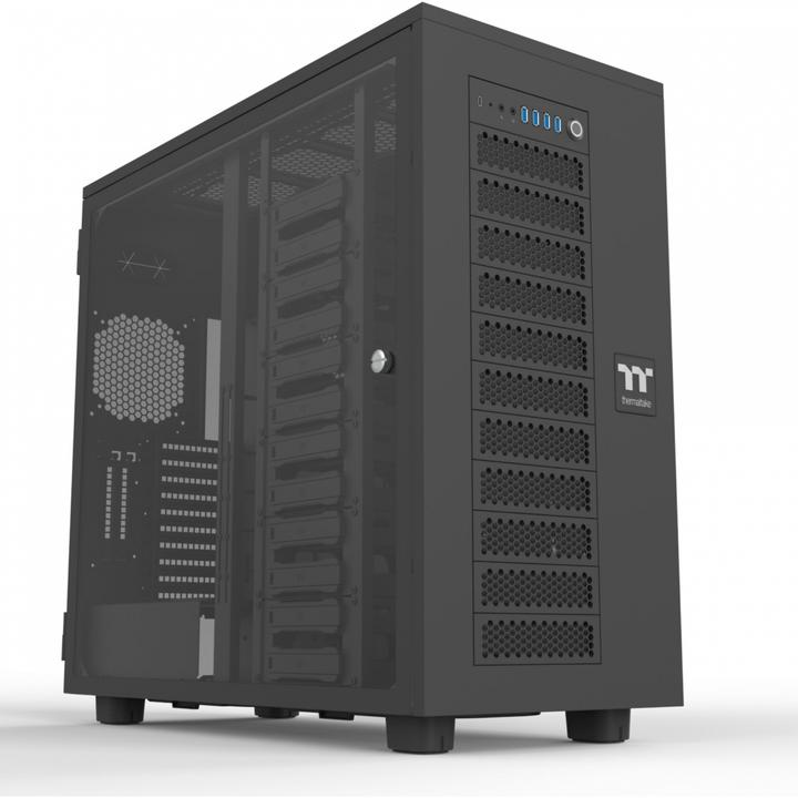 Produktbild Thermaltake Geh AX700 Super Tower Black retail (Mini-ITX, SSI EEB, E-ATX, ATX, mATX, SSI CEB, XL-ATX)