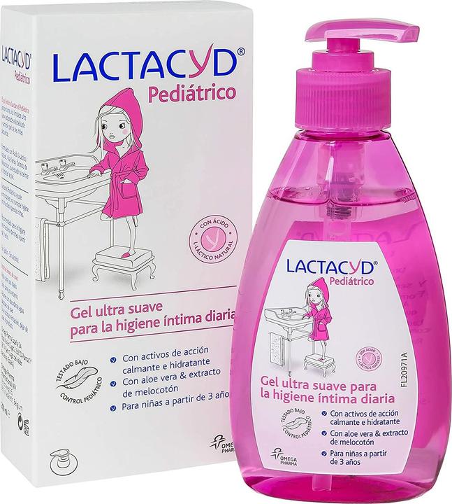 Actual product image Lactacyd Pediatrico Gel Intimo Ultra Suave 200ml (200 ml, Intimate gel)