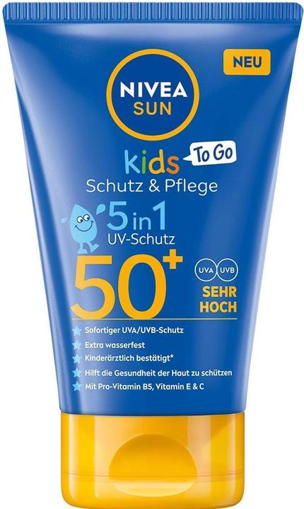 NIVEA Kids To Go Schutz & Pflege (Sonnenlotion, SPF 50+, 50 ml)