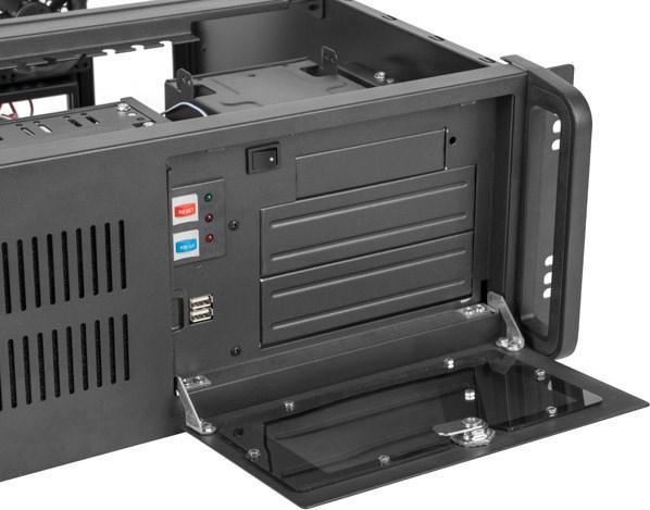 Image du produit Lanberg SC01-4504-10B Boîtier modulaire pour serveur Rack (4U)