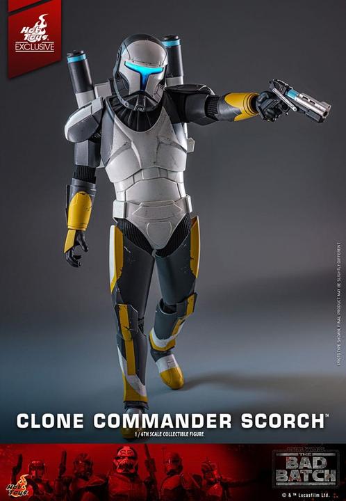 Image du produit Hot Toys Star Wars - The Bad Batch Clone Commando Scorch Exclusive Actionfigur