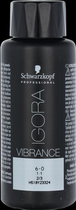 Image du produit Schwarzkopf Professional Coloration pour cheveux IGORA Vibrance NOUVEAU (6-0 Blond foncé)