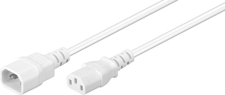 Actual product image Goobay Cold device extension, 0.5 m, white (0.50 m, C13)