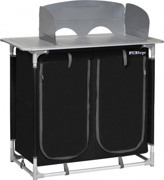 Produktbild Berger Küchenbox 4 Fächer schwarz