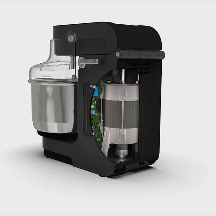 Produktbild Häussler Teigknetmaschine NOVA Anthrazit (350 W)