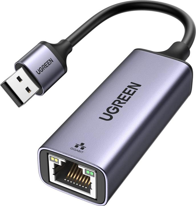 Immagine prodotto Ugreen Adattatore Ethernet (USB, RJ45 Gigabit Ethernet (1x))