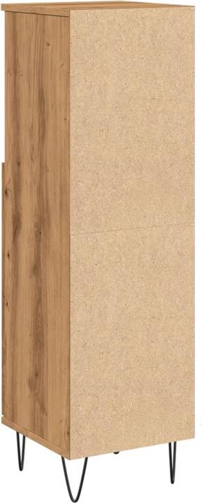 Actual product image VidaXL Bathroom cabinet Midi cabinet Bathroom cabinet Bathroom furniture Cabinet Artisan oak (30 x 30 x 100 cm)