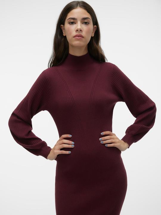 Produktbild Vero Moda VMRAINA LS HIGHNECK ABOVE KNEE DRESS GA Strickkleid (XL)