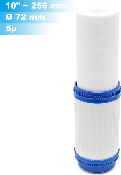 Actual product image Naturewater 10Inch - 254mm 5µ Sediment Filter PC-10 Water Cleaner