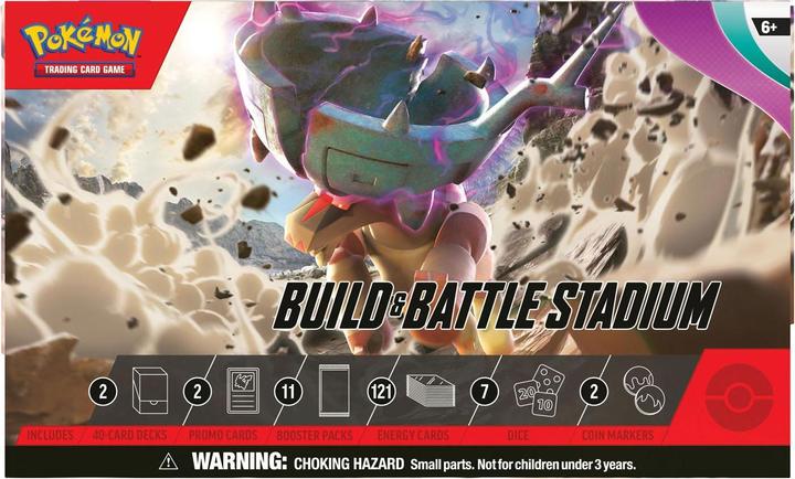 Produktbild Pokémon SV02 - Build & Battle Stadium (Englisch, Build & Battle Box)