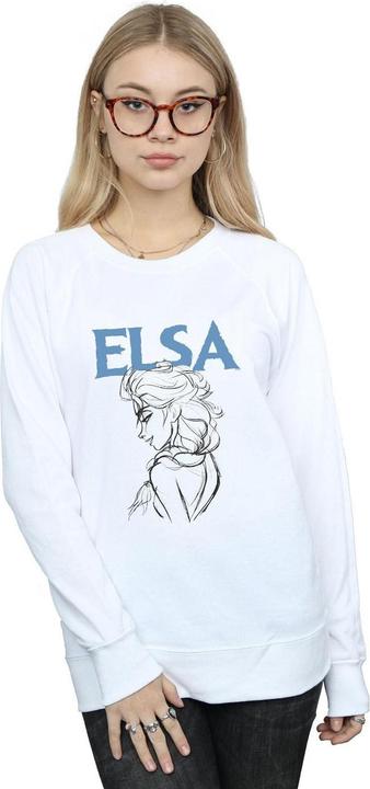 Produktbild Disney Frozen Elsa Profile Sketch Sweatshirt (L)