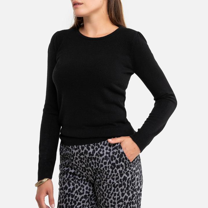 Actual product image Anne Weyburn Jumper with round neckline (W36/L38)