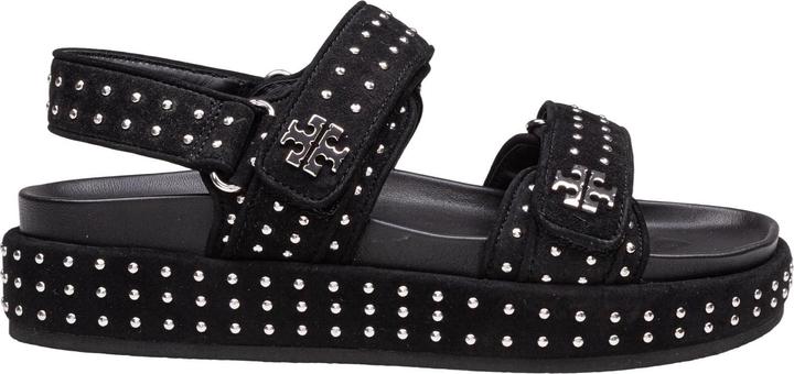 Produktbild Tory Burch kira suede sandal with applied studs (40)