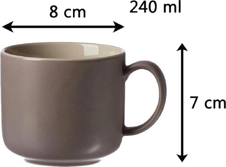 Image du produit Ritzenhoff & Breker Set cappuccino Jasper (240 ml, 8 x)