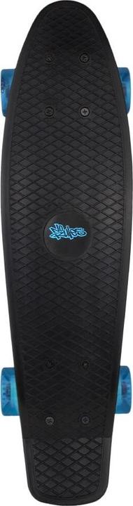 Produktbild No Rules Skateboard ABEC 5 Fun schwarz - transparent blau (7.09")