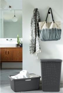 Immagine prodotto Curver Cesto per il bucato JUTE 58L Grigio scuro
