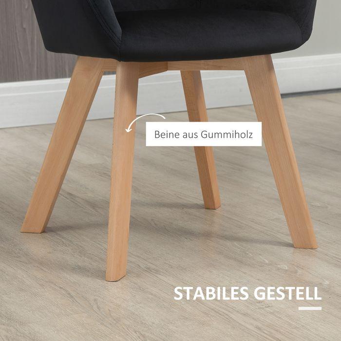 Image du produit Swisshandel24 Chaises de cuisine (lot de 2)