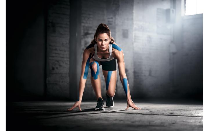 Productafbeelding Hansaplast Kinesiologie tape blauw (5 m)