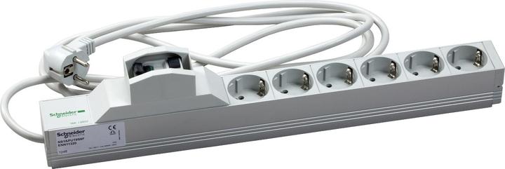 Immagine prodotto Schneider Electric Actassi, guida di distribuzione dell'alimentazione 1U, 6 NSYAPU19S6F