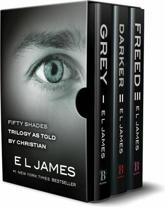 Actual product image Fifty Shades as Told by Christian Trilogy (English, E. L. James, 2021)