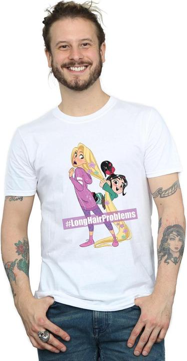Immagine prodotto Disney Wreck It Ralph Rapunzel And Vanellope Maglietta Uomo (XXL)