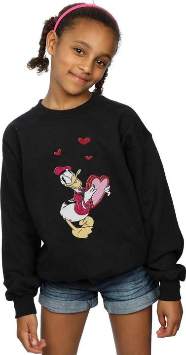 Produktbild Disney Donald Duck Love Heart Sweatshirt Mädchen (140, 146)