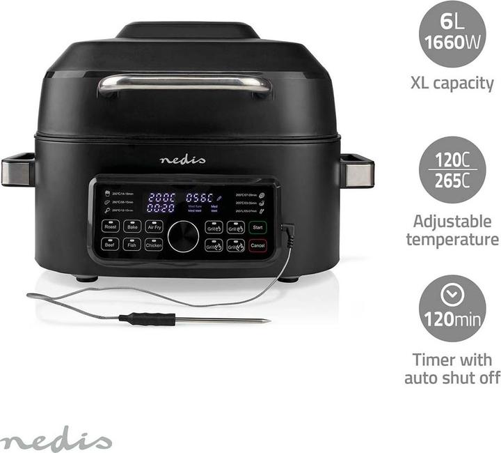 Produktbild Nedis Heissluft Fritteuse (EU-Stecker)