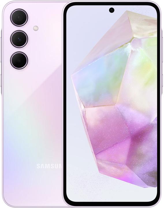 Produktbild Samsung Galaxy A35 (128 GB, Awesome Lilac, 6.60", SIM + eSIM, 50 Mpx, 5G)