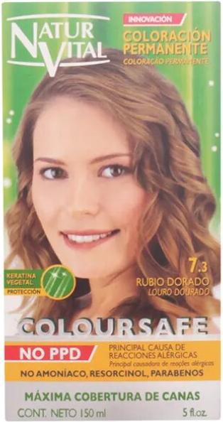 Produktbild Naturaleza Y Vida COLOURSAFE tinte permanente #7.3-rubio dorado 150 ml (7.3)
