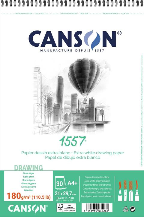Produktbild Canson Skizzenpapier (A4, Blanko, Weicher Einband)