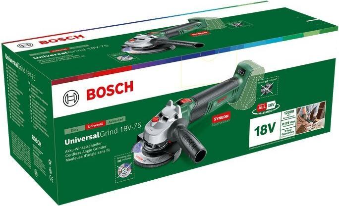 Immagine prodotto Bosch Home & Garden UniversalGrind 18V-75 (125 mm)
