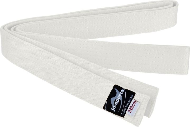 Actual product image Ju-Sports Budo belt white