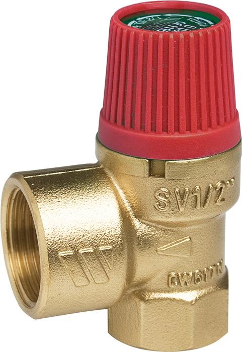 Actual product image Flamco delphisXpert diaphragm safety valve