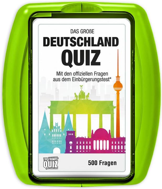 Produktbild Winning Moves Top Trumps Quiz - Deutschland Quiz (Deutsch)