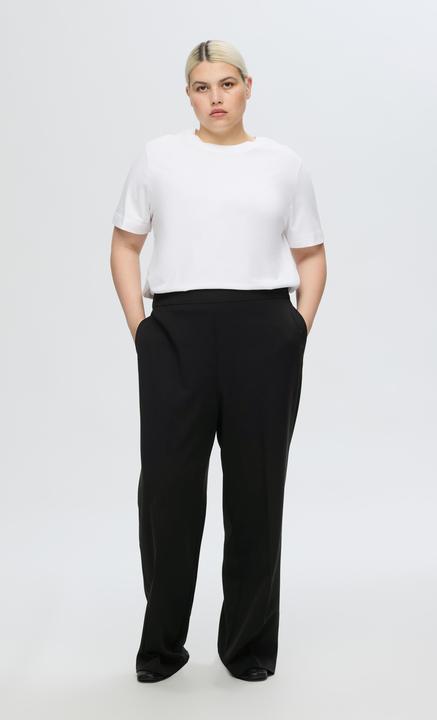 Actual product image Selected Femme Wide Fit Trousers (42)