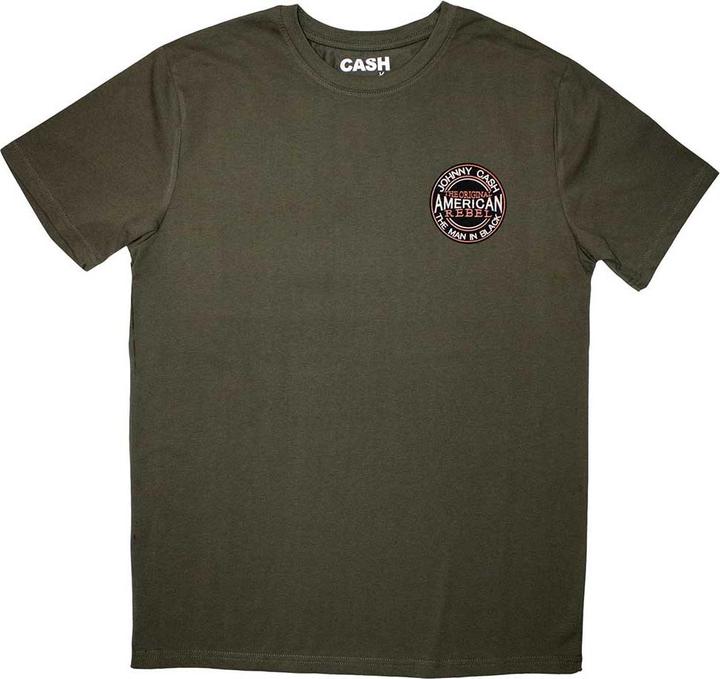 Johnny Cash Mini American Rebel Logo