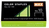 Actual product image Max Staples Color Staples No. 10-1M 1000pcs. (1000 x)