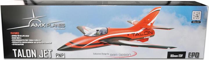 Image du produit Amewi Impeller Jet Talon 80 mm EDF, 1100 mm, rouge, PNP (Avion à réaction)