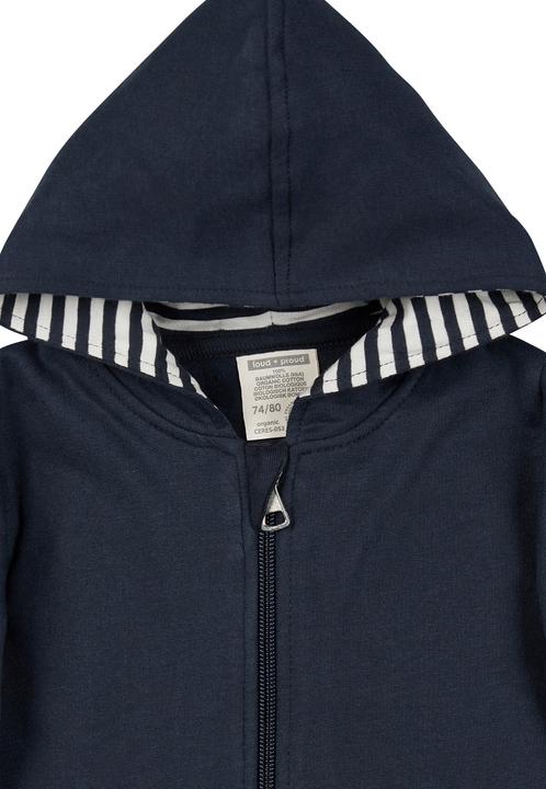 Actual product image loud + proud Hooded jacket (74, 80)