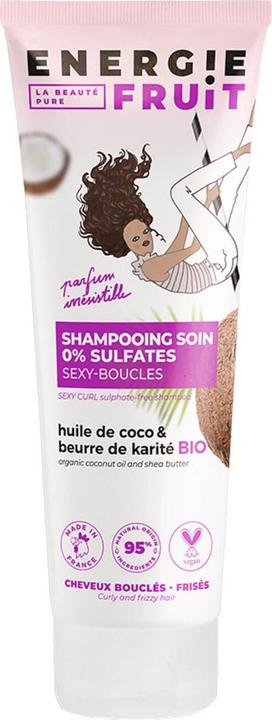 Energie Fruit - Shampooing Soin Nutrition 0% Sexy-Boucles (250 ml, Flüssiges Shampoo)