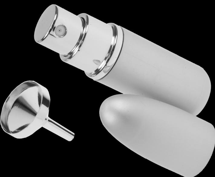 Actual product image Pocket atomiser silver for 4 ml + funnel silver in gift box (4 ml)