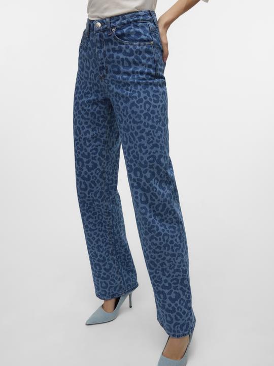 Actual product image Vero Moda VMTESSA Hohe Taille Jeans Weit geschnitten (W28/L30)