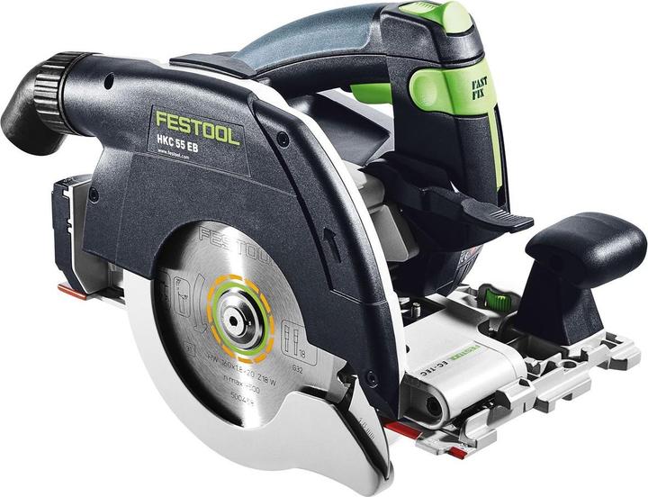 Actual product image Festool HKC 55 Li EB Basic cordless circular saw 18V ( 201358 ) 160 mm brushless solo in Systainer -