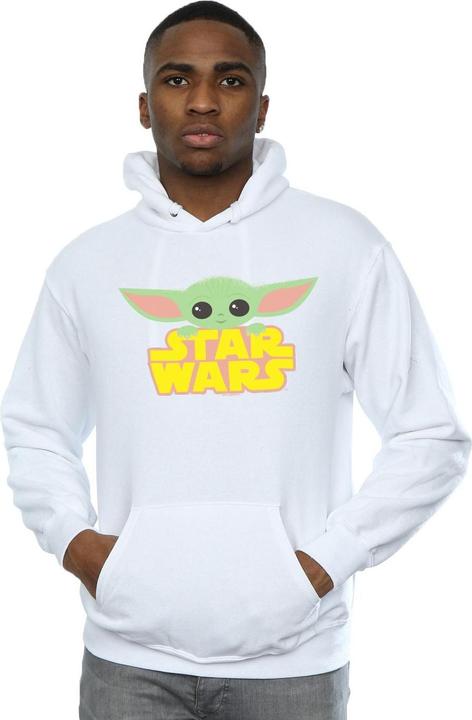 Image du produit Star Wars - Sweat à capuche THE MANDALORIAN THE CHILD AND LOGO - Homme (L)