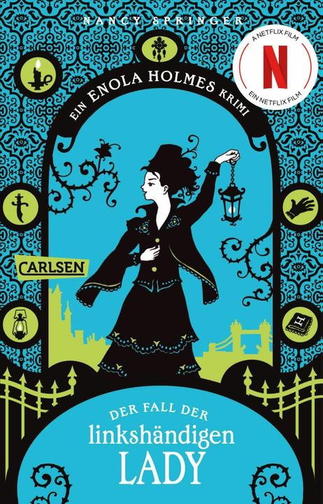 Immagine prodotto Enola Holmes: Der Fall der linkshändigen Lady (Tedesco, Nancy Springer, 2024)