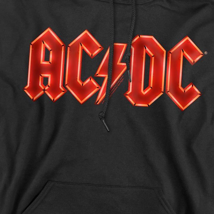 Actual product image AC/DC Mens PWR-UP Logo Hoodie (XL)