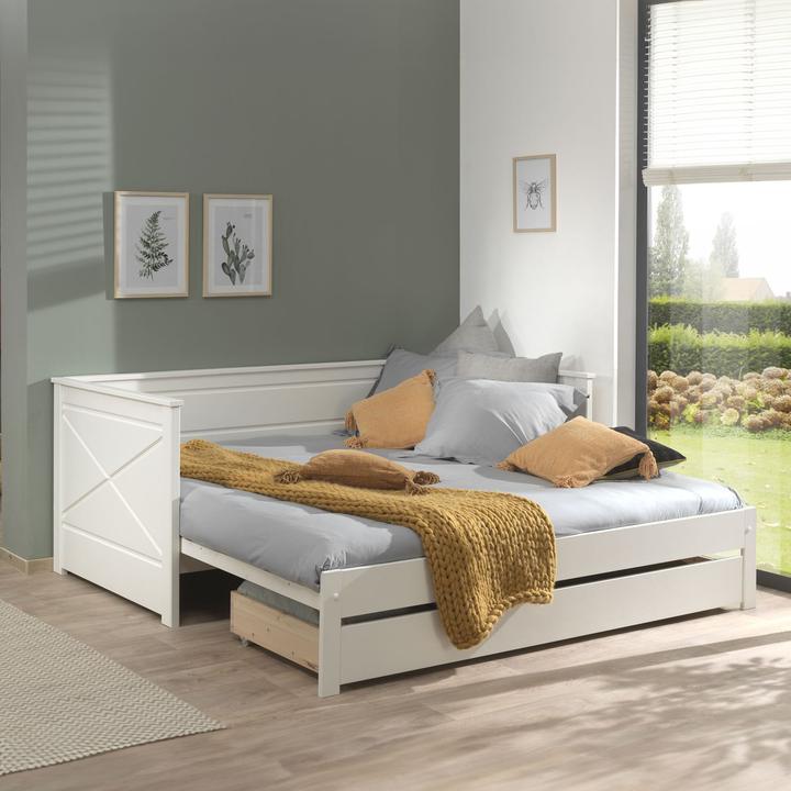 Produktbild Vipack Kojenbett Scott mit Auszug inkl. Ausziehkasten (180 x 200 cm)