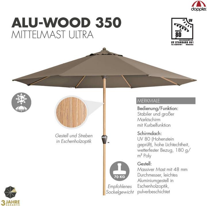 Produktbild Doppler Alu Wood Ultra (3.50 m)