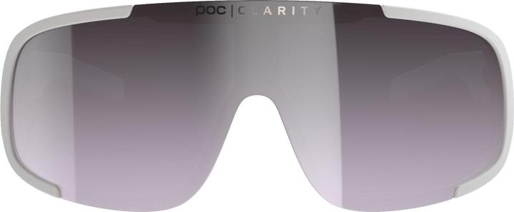 Actual product image Poc Aspire Mid sports glasses (Hydrogen White, Partly Sunny Silver, clarity road-sunny gold)