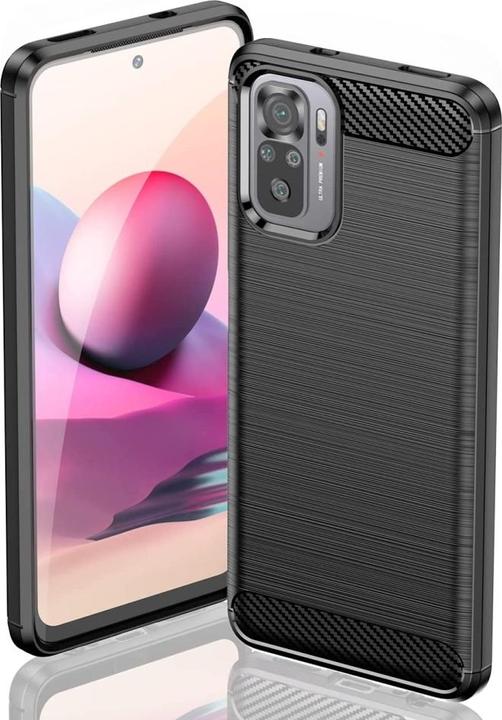 Actual product image Screenguard Xiaomi Poco M5s Cover Carbon Brushed Soft TPU (Xiaomi Poco M5s)